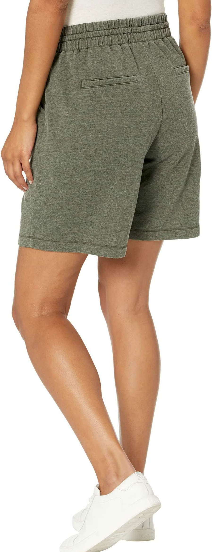 Shorts * | Mod-O-Doc Burnout Fleece Boyfriend Shorts