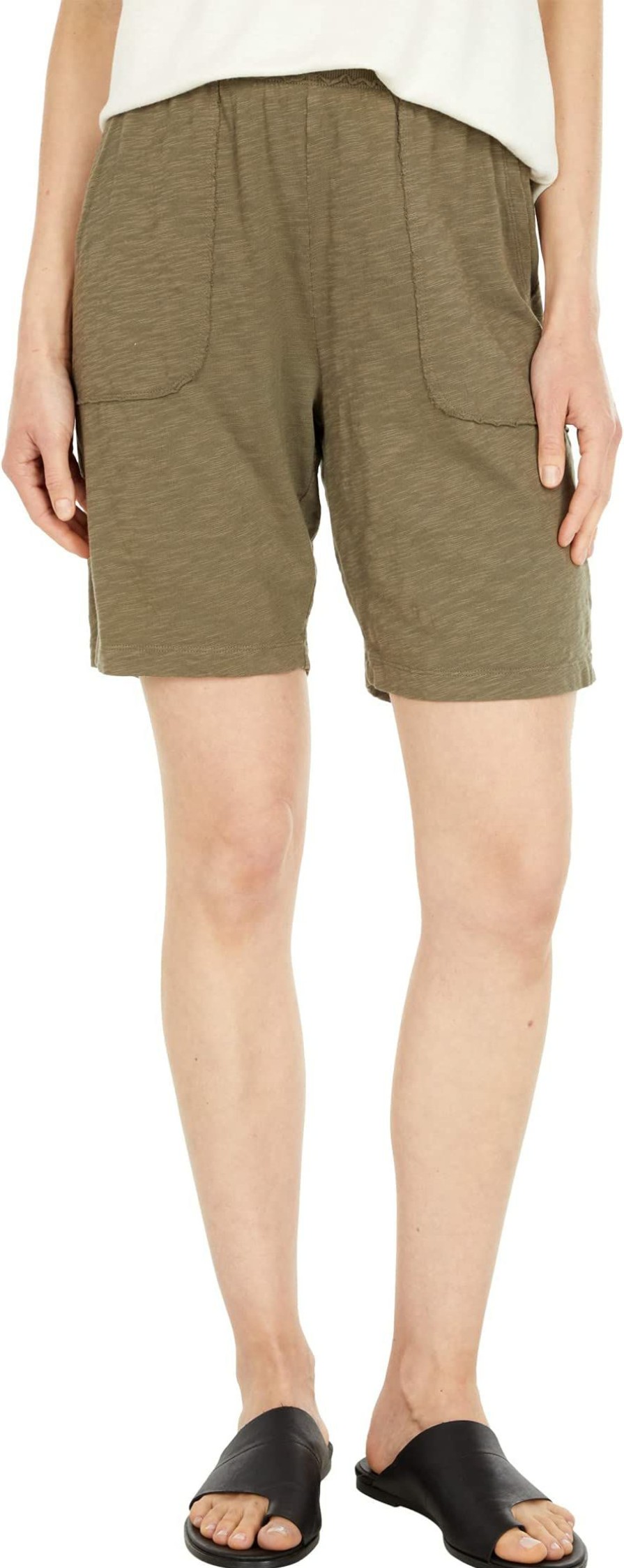 Shorts * | Mod-O-Doc Slub Jersey Bermuda Shorts