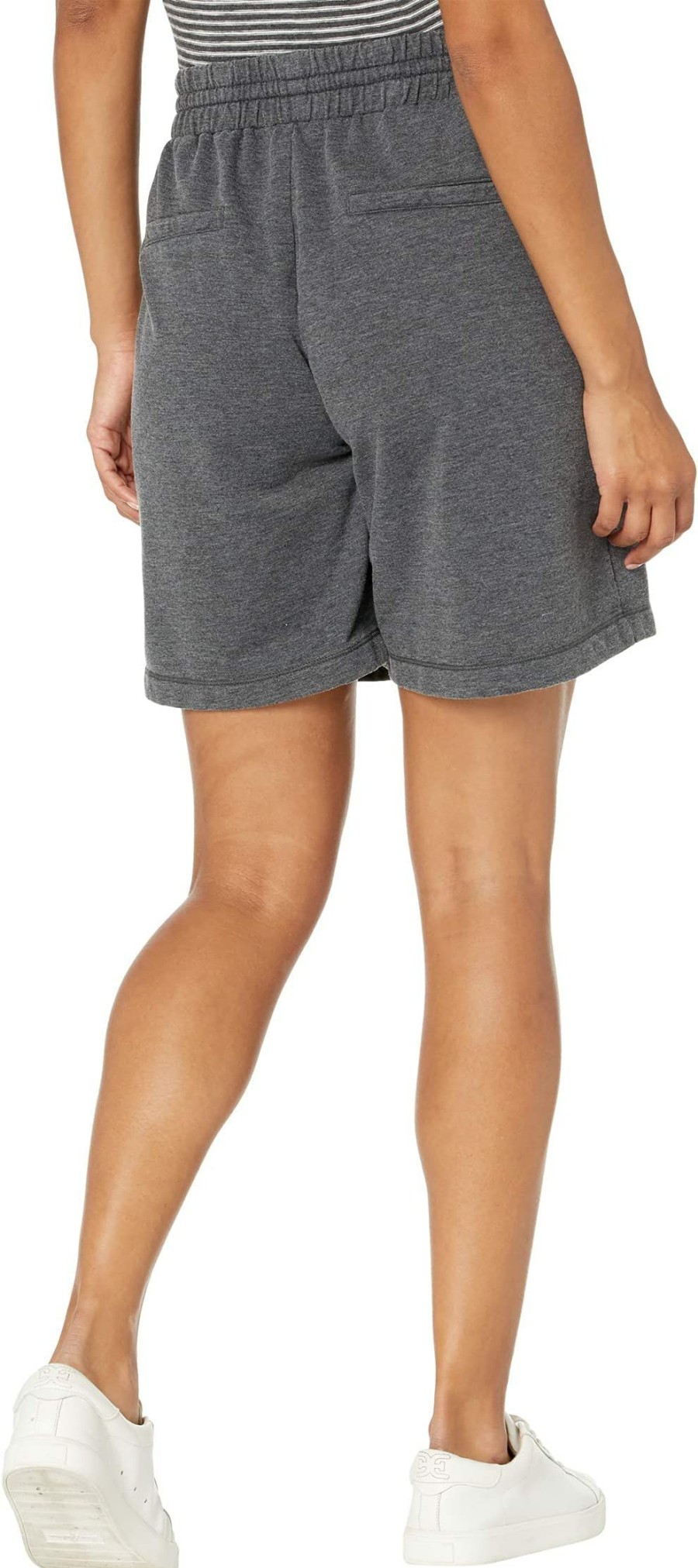 Shorts * | Mod-O-Doc Burnout Fleece Boyfriend Shorts