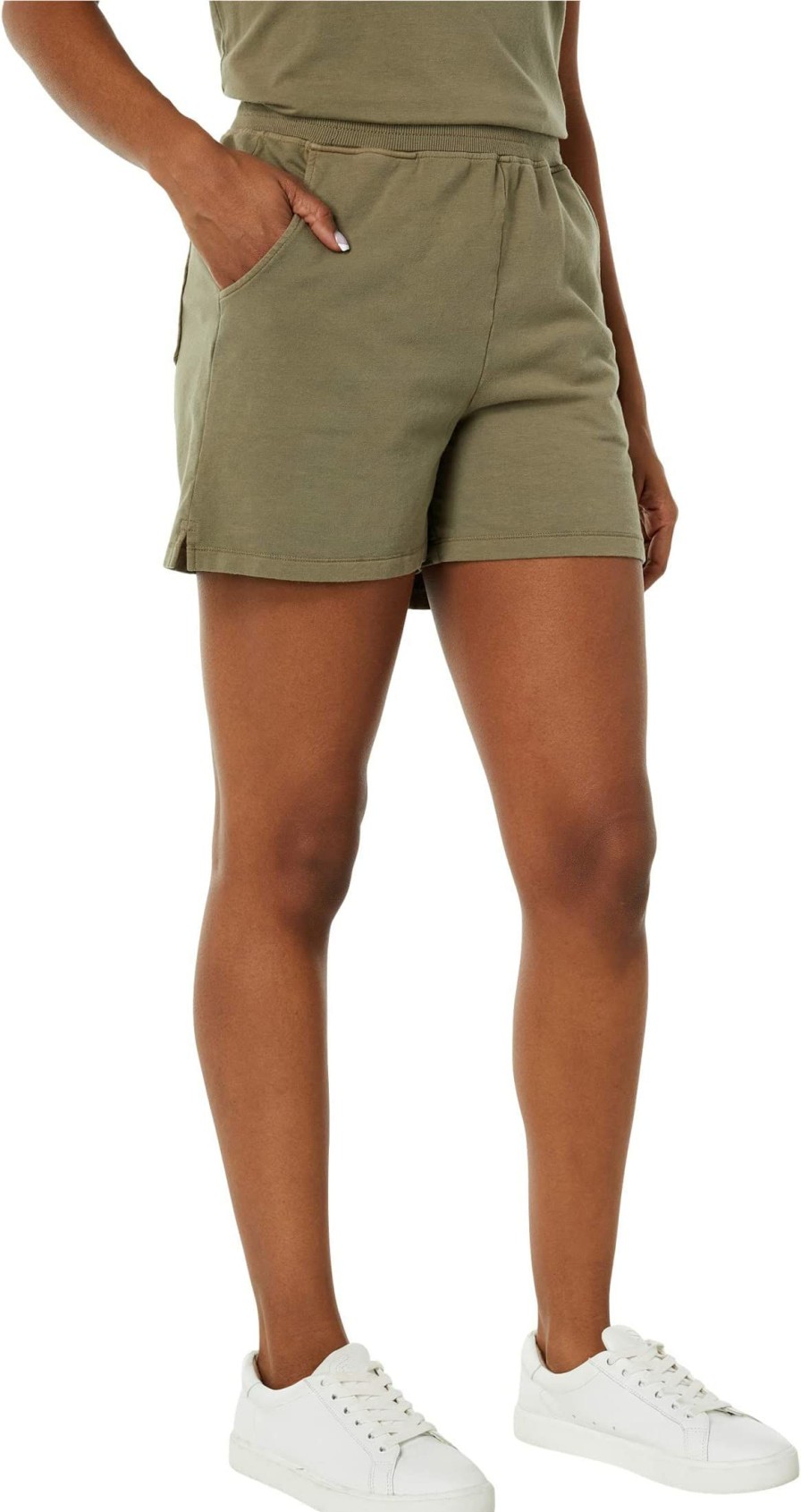 Shorts * | Mod-O-Doc Lightweight French Terry Easy Shorts With Side Vents