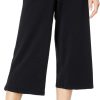 Pants * | Mod-O-Doc Lightweight French Terry Cropped Wide Leg Pants