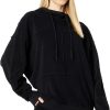 Hoodies & Sweatshirts * | Mod-O-Doc Terry Cloth Long Sleeve Seamed Kimono Hoodie