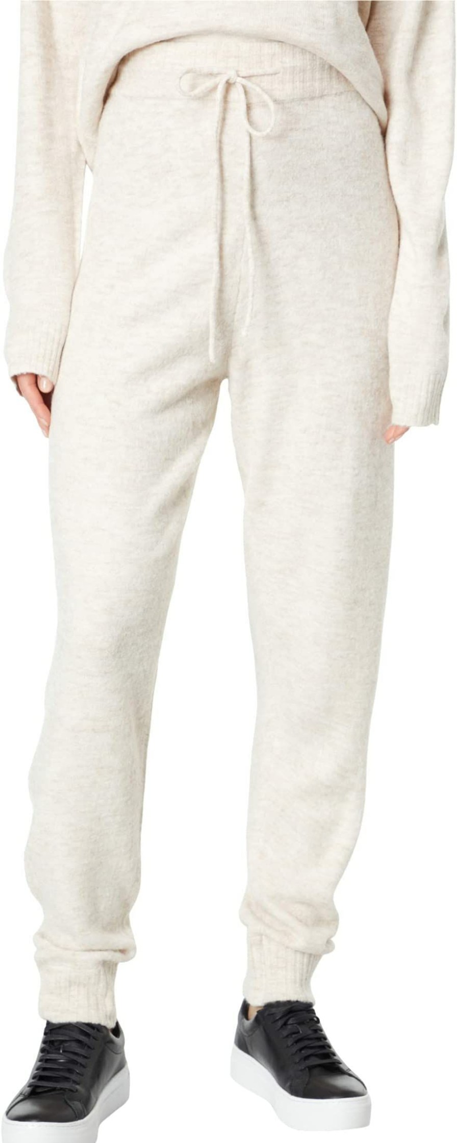 Pants * | Mod-O-Doc Cozy Sweater Drawstring Cuffed Sweater Pants